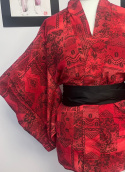 Kimono krótkie Red