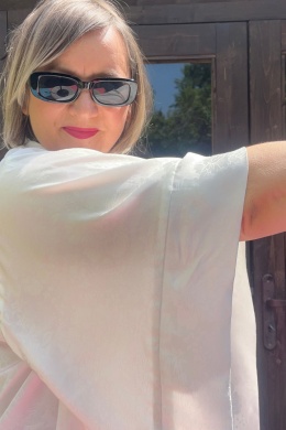 Krótkie kimono Ivory Pearl
